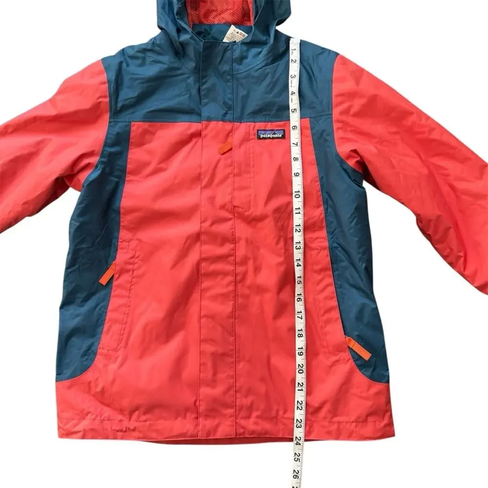 Patagonia Kids' 3 in 1 Jacket Coral Navy Blue Size M (10) Ski Snowboarding